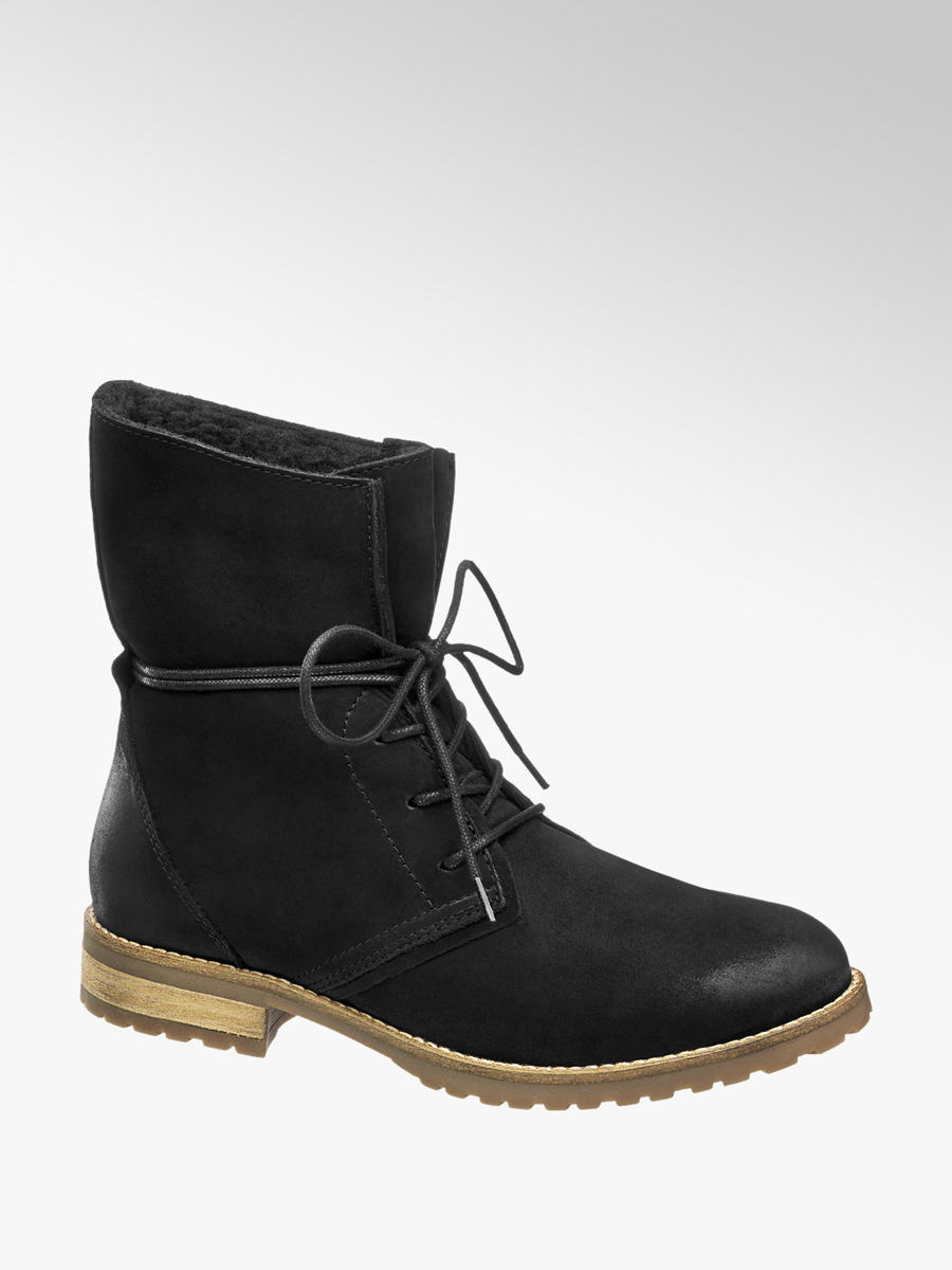 Schnürboots von 5th Avenue in schwarz DEICHMANN Schnürboots von 5th Avenue in schwarz DEICHMANN